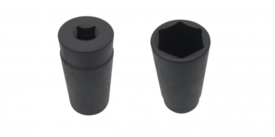 TD-7320_1/2in Drive 6 Point Axle and Spindle Nut Socket Set 8 Piece