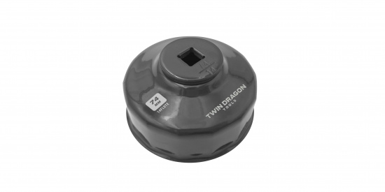 TDOFCW-7414_3/8" Drive Oil Filter Cap Wrench 74mm 14 Flutes